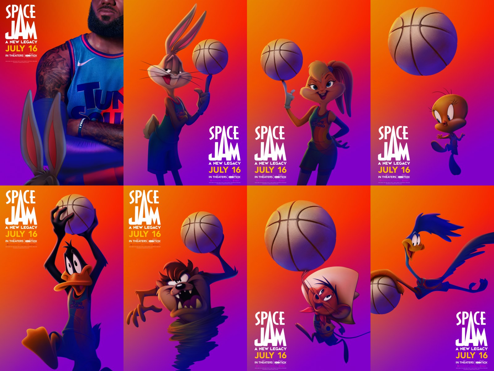 Meet the fun cast of Space Jam 2 All Background Characters And their ...